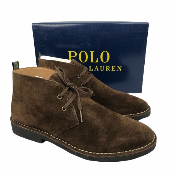 Polo Ralph Lauren Other - Polo Ralph Lauren Talan Chukka Brown Suede Boots